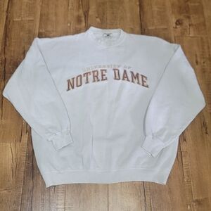 Vtg Oarsman University of Notre Dame Fighting Irish Sweatshirt NCAA